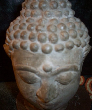 cabeza de buda
